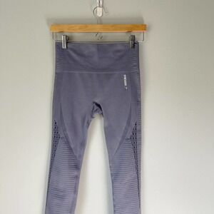 Gymshark Women's Full Length Dusty Purple Leggings Size Small